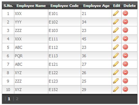 Update And Delete In GridView